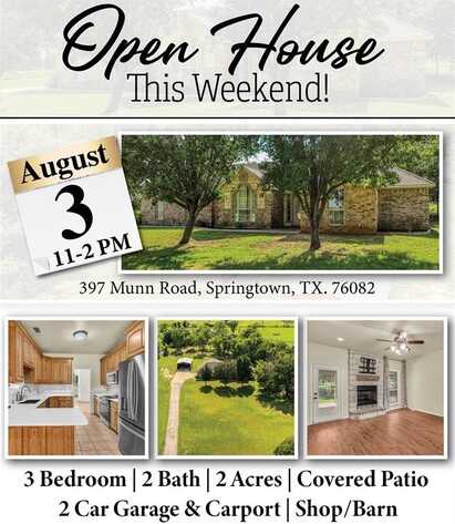 397 Munn Road, Springtown, TX 76082