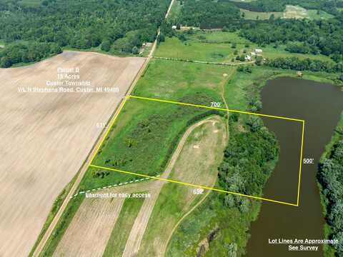 Parcel B N Stephens Road, Custer, MI 49405