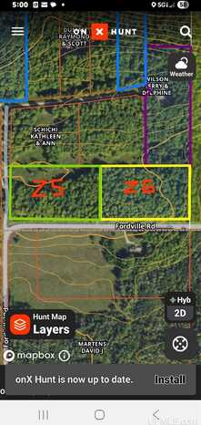 Lot #25 Fordville, Hardwood, MI 49834