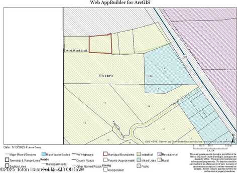 Tract C WEST WIND TRAIL, Alpine, WY 83128