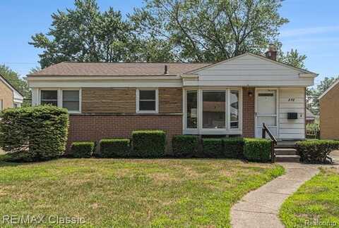 242 E Parker Avenue, Madison Heights, MI 48071