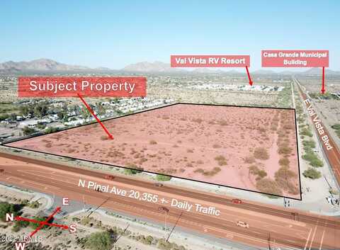 Nec Pinal Ave & E Val Vista Blvd --, Casa Grande, AZ 85122