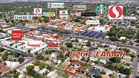 826 E LAMAR Road, Phoenix, AZ 85014