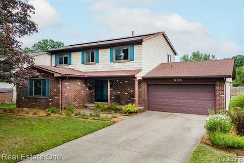 635 RANDALL, Troy, MI 48085