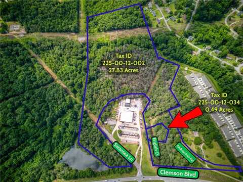 28.32 Acres Clemson Boulevard unit: With Sewer, Seneca, SC 29678