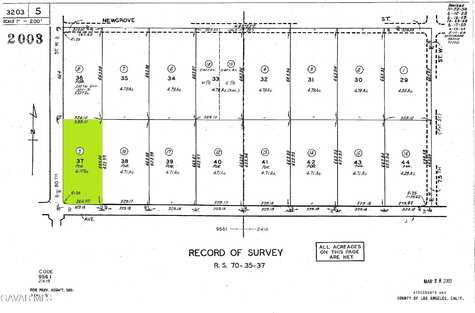 Avenue J / 80th St West, Lancaster, CA 93536