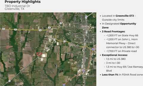 Tbd Industrial Drive, Greenville, TX 75401