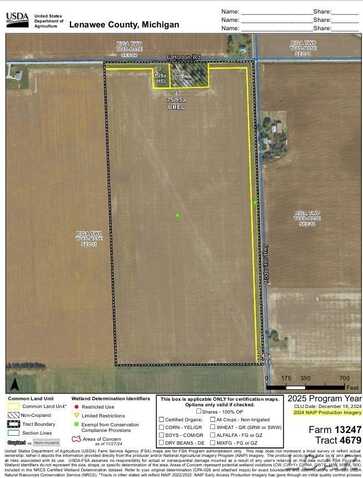 13000 Blk E. Horton Road, Riga, MI 49276