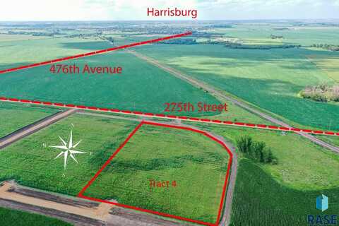 TRACT 4 DAKOTA FARMS Ave, Harrisburg, SD 57032