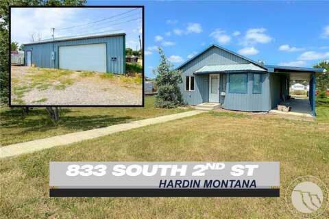 833 S 2nd Street S, Hardin, MT 59034