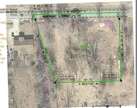 NE H Street, Stigler, OK 74462