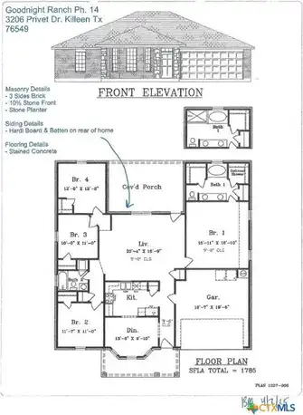 3206 Privet Drive, Killeen, TX 76549
