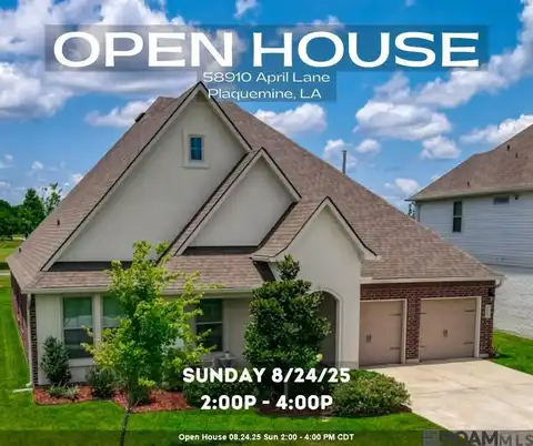 58910 April Ln, Plaquemine, LA 70764
