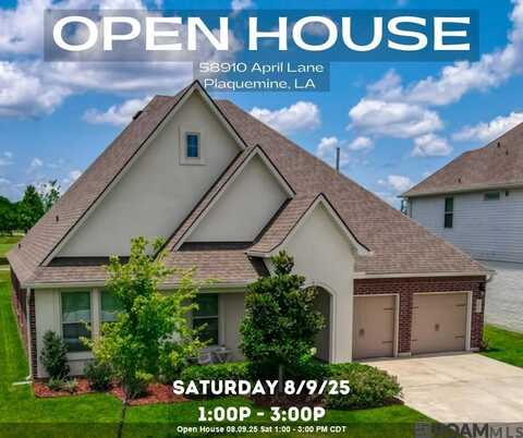 58910 April Ln, Plaquemine, LA 70764