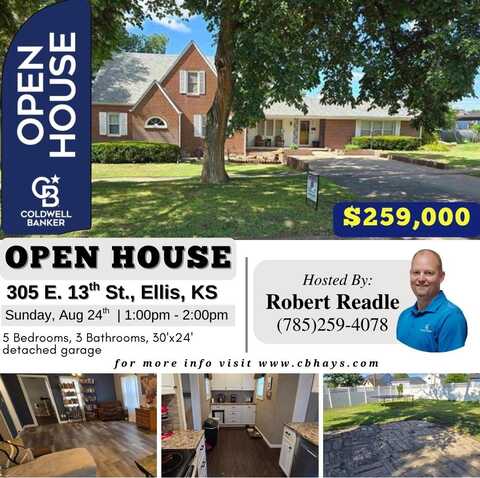 305 E 13th, Ellis, KS 67637