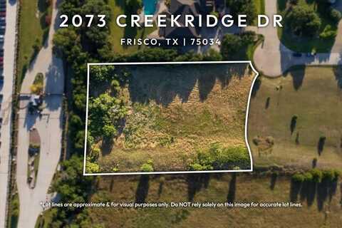 2073 Creekridge Drive, Frisco, TX 75034