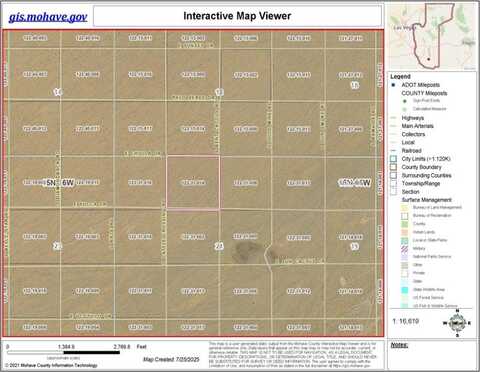Parcel 2354 E Cholla Drive, Yucca, AZ 86438