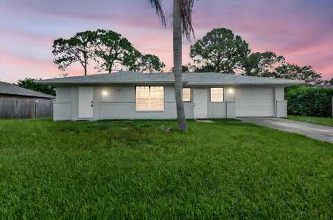 1251 SW Sudder Avenue, Port Saint Lucie, FL 34953