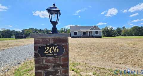 206 Oswald Lane, Dunnsville, VA 22454