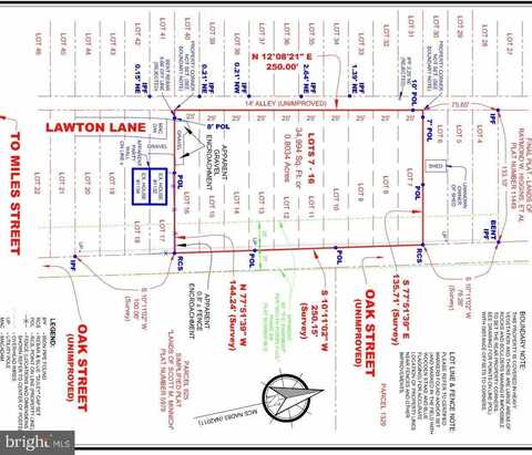 Lot 7-16 LAWTON LANE, HAGERSTOWN, MD 21740