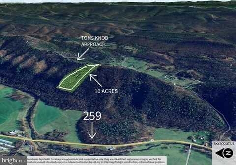 TOMS KNOB APPROACH, LOST CITY, WV 26810