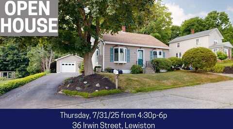 36 Irwin Street, Lewiston, ME 04240