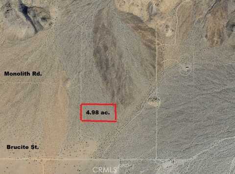 505 Monolith (Near) Road, Lucerne Valley, CA 92356