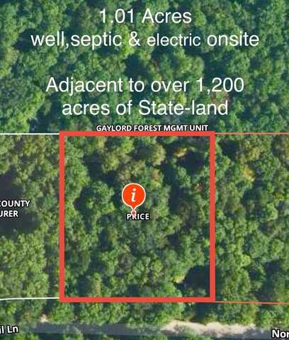 4094 N Vail Lane, Gaylord, MI 49735