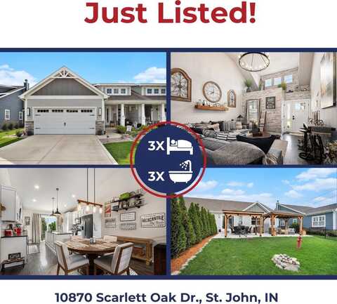 10870 Scarlett Oak Drive, Saint John, IN 46373