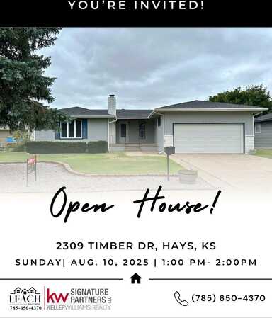 2309 Timber Dr, Hays, KS 67601