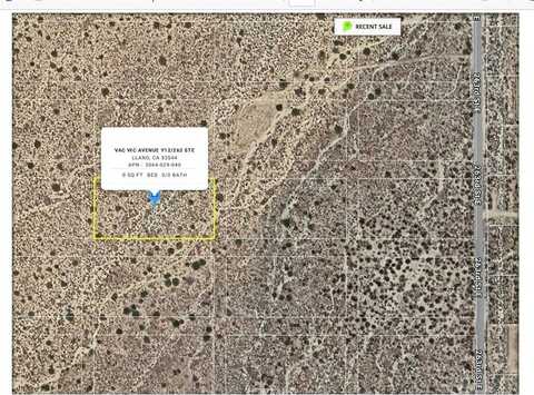 0 VIC AVE Y12 262 STE, Llano, CA 93544