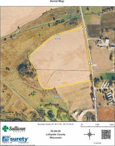 Parcel 3 County Hwy M, WIOTA, WI 53504