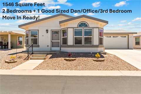 1545 E El Rodeo Road unit: 60, Fort Mohave, AZ 86426