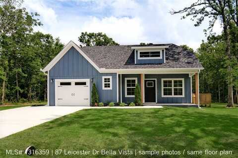 87 Leicester DR, Bella Vista, AR 72714