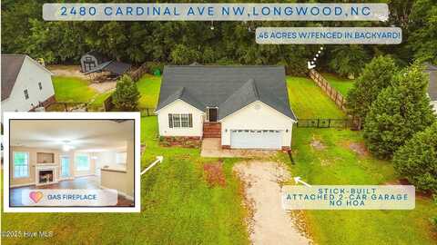 2480 Cardinal Avenue NW, Longwood, NC 28452