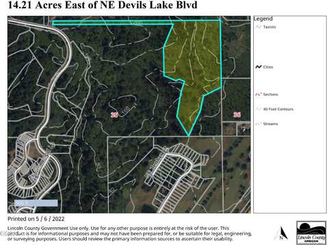 Tl 1100 NE West Devils Lake Blvd, Lincoln City, OR 97367