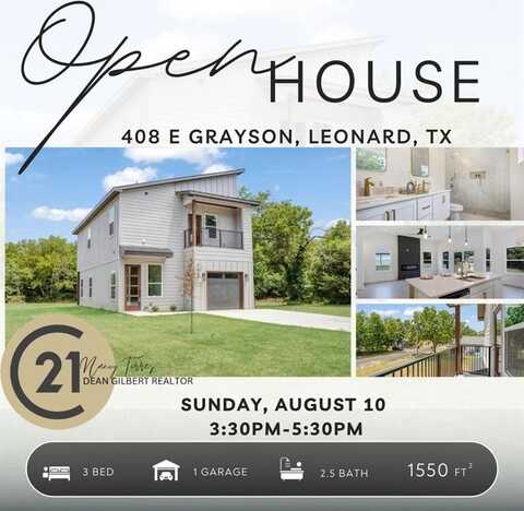 408 E GRAYSON, Leonard, TX 75452