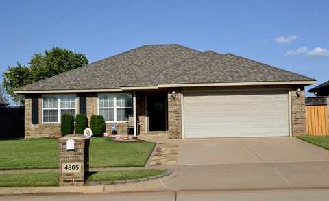 4805 Wagner Lake Drive, Yukon, OK 73099
