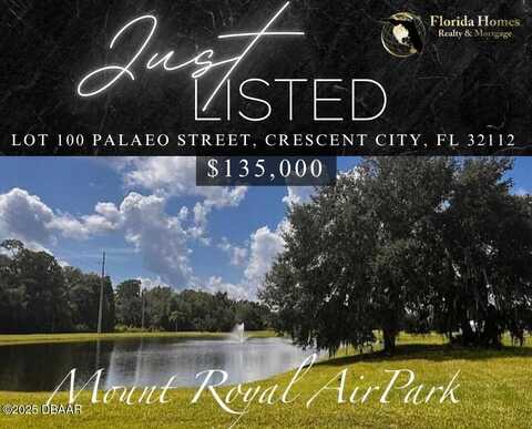 Lot 100 Palaeo Street, Crescent City, FL 32112