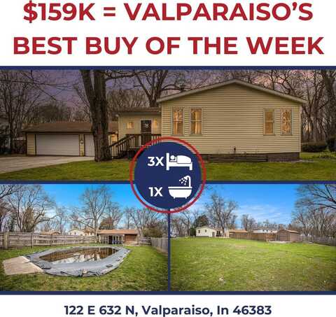 122 E 632 N, Valparaiso, IN 46383