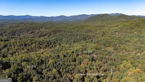 LOT 18 Dover Highlands Trail #18, Ellijay, GA 30540