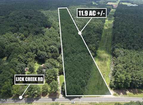 11.9 Ac Lick Creek Road, Sanford, NC 27330