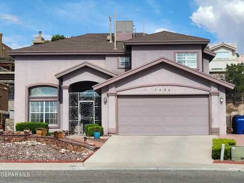1404 Black Ridge Drive, El Paso, TX 79912