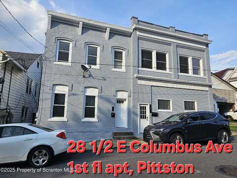 28-1/2 E Columbus Avenue, Pittston, PA 18640