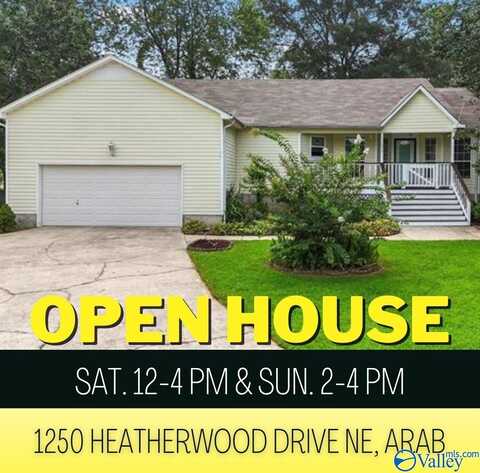 1250 NE Heatherwood Drive NE, Arab, AL 35016
