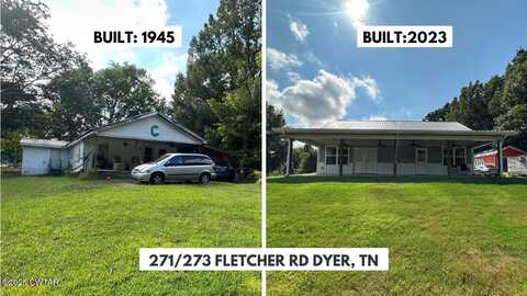 271/273 Fletcher Road, Dyer, TN 38330
