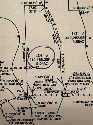 CR 2790 Lot 6, Guntown, MS 38849