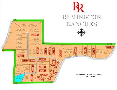Lot 25 Magnum Drive, Santo, TX 76067