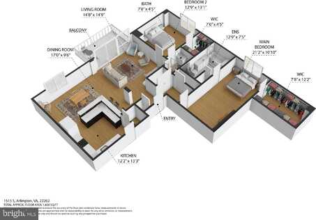 1515 S ARLINGTON RIDGE ROAD, ARLINGTON, VA 22202