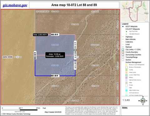 18072 N Eldon, Dolan Springs, AZ 86441